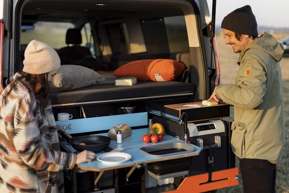 Die Saison für die Campingbox Nest beginnt gerade. Mit vielen