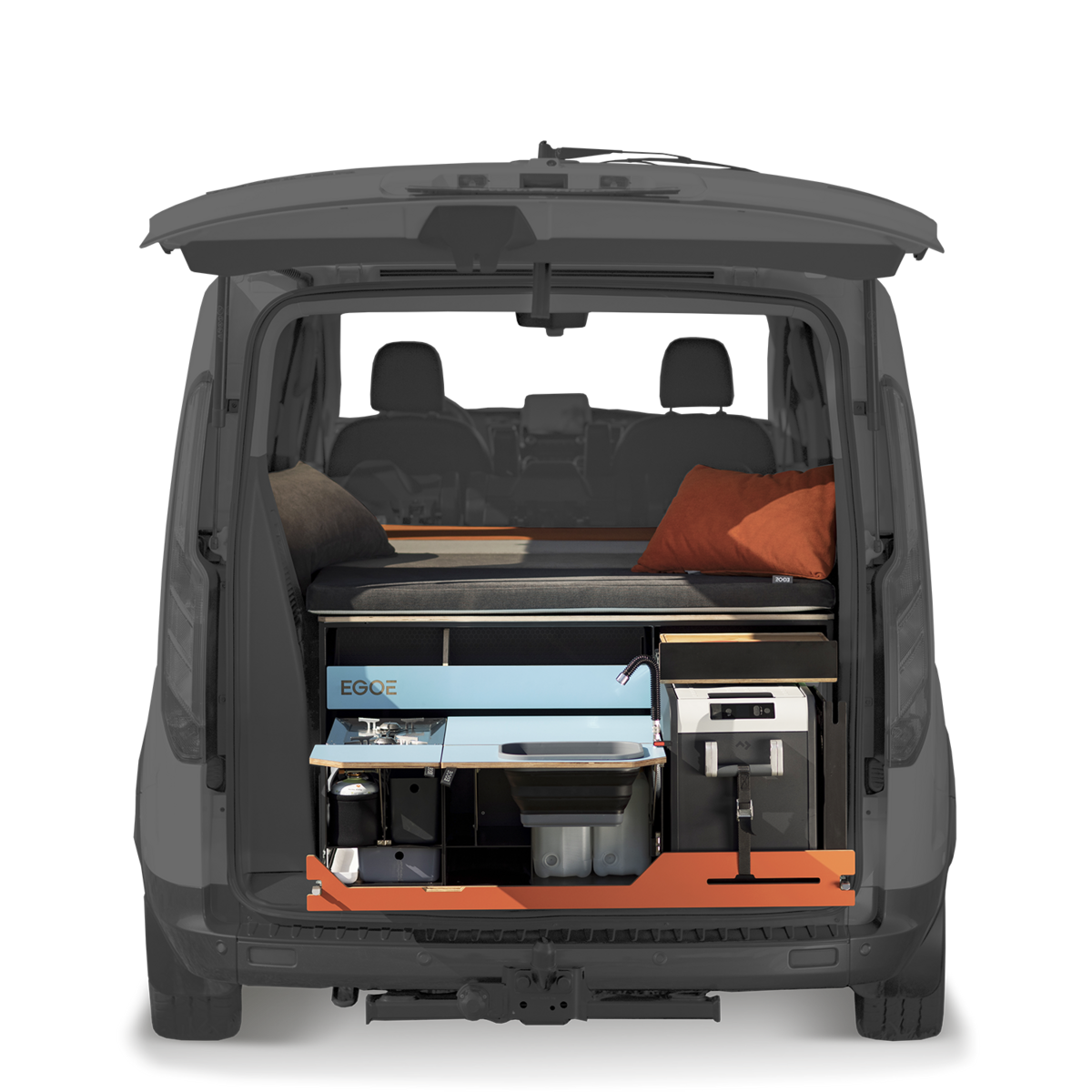 Sleep'In Kit - VUS and hatchback car camper conversion