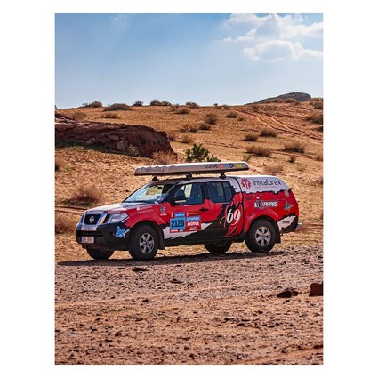 There’s no better place to test a rooftop tent than at @dakarrally …